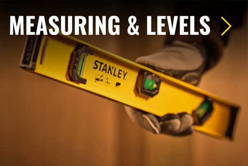 Stanley Measuring tapes and levels